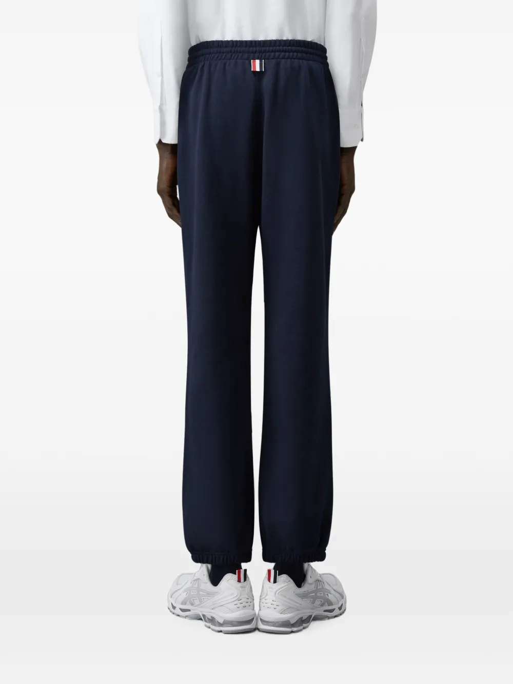Thom Browne Ruimvallende jersey joggingbroek Blauw