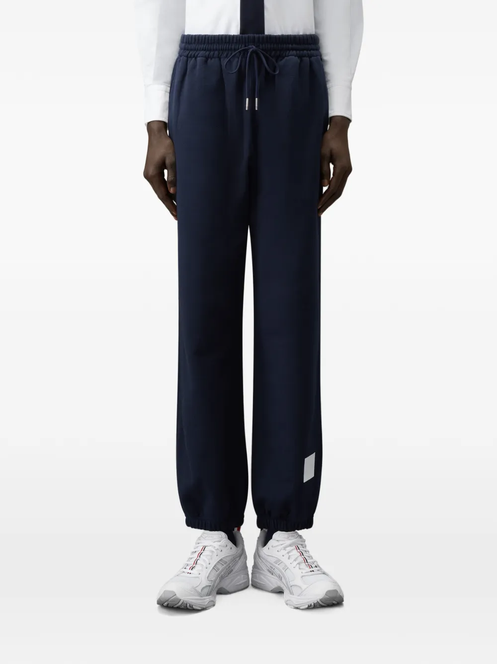 Thom Browne Ruimvallende jersey joggingbroek Blauw