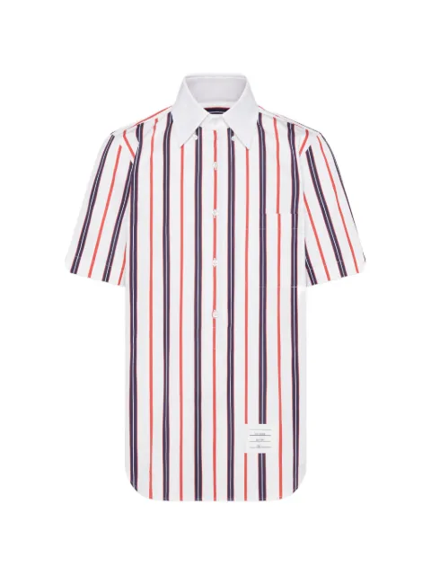 Thom Browne Repp striped poplin shirt