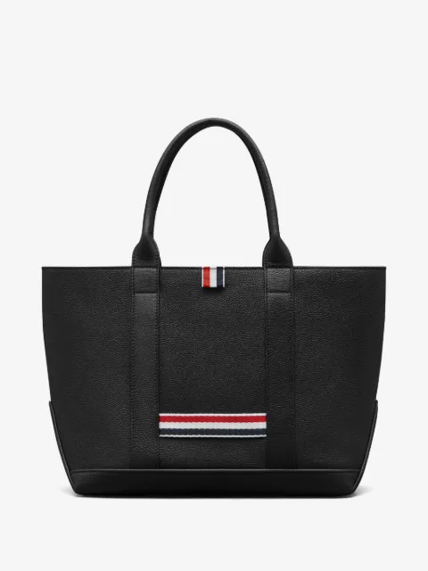 Thom Browne small Tool in soft pebble grain leather tote bag