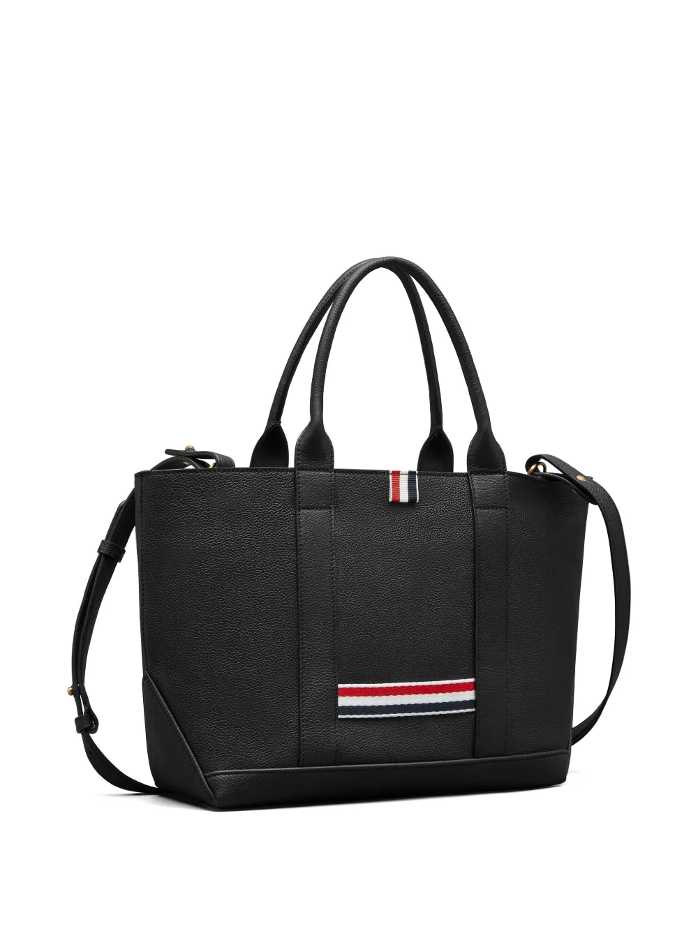 Thom Browne Small Tool Tote Bag - Black 