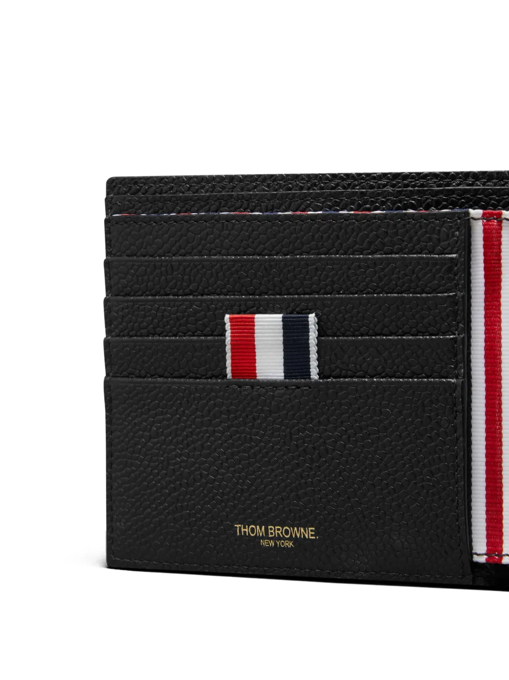 Thom Browne Hector portemonnee met textuur Zwart
