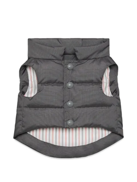 Thom Browne striped football dog vest