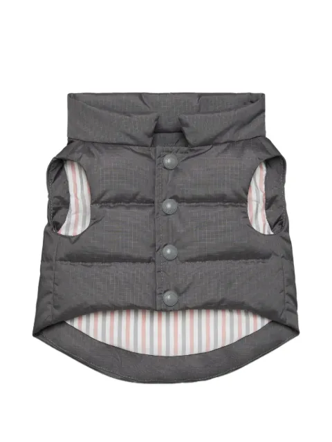 Thom Browne striped football dog vest