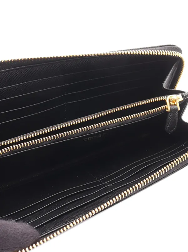 Prada Pre-Owned 2013-2025 サフィアーノ トライアングルロゴ