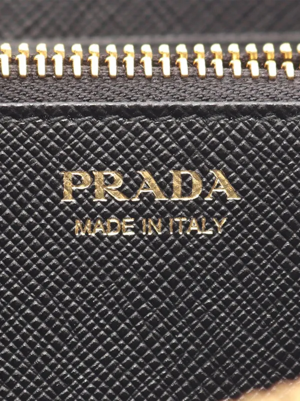 Prada Pre-Owned 2013-2025 サフィアーノ トライアングルロゴ