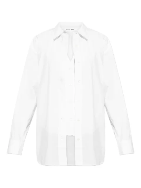 SAMSOE SAMSOE Samoon tie-detail shirt
