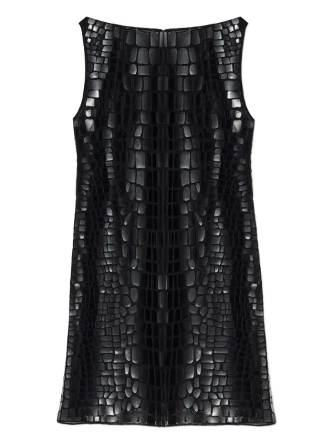 DSQUARED2 crocodile-effect mini dress