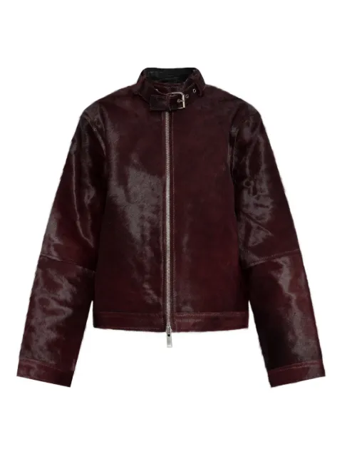 SAMSOE SAMSOE Salita buckle-detail zip-up jacket