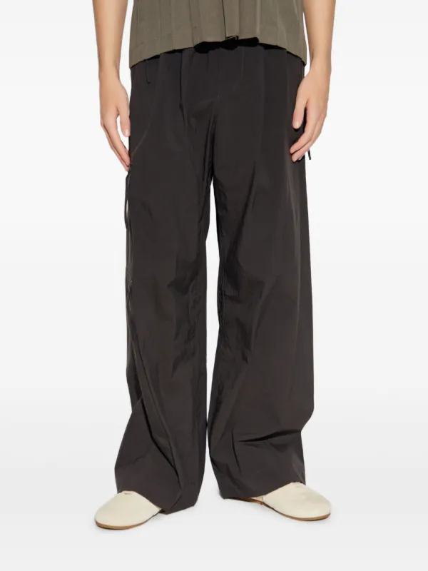 Homme Plissé Issey Miyake ジップディテール パンツ | ブラック
