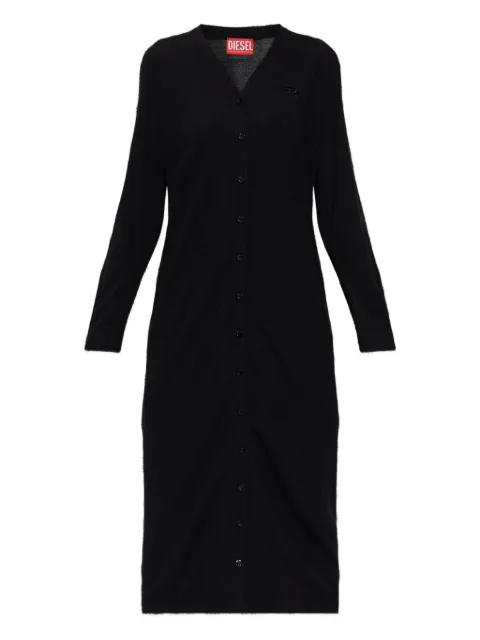 Diesel M-Alinesa button logo cardi-coat