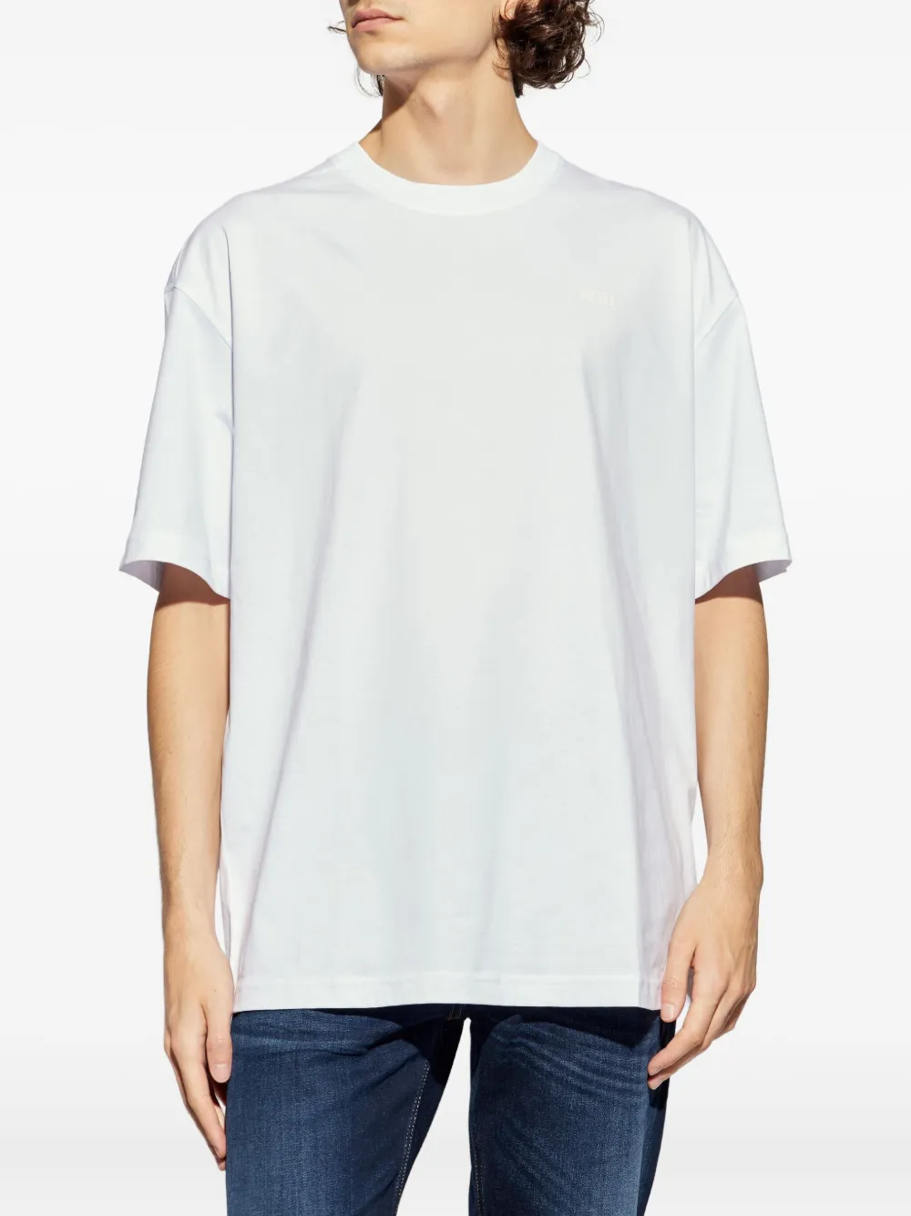 Diesel T-shirt met patroon Wit