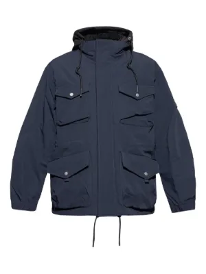 Moncler Jaqueta Impermeável Etiache | Azul | FARFETCH BR