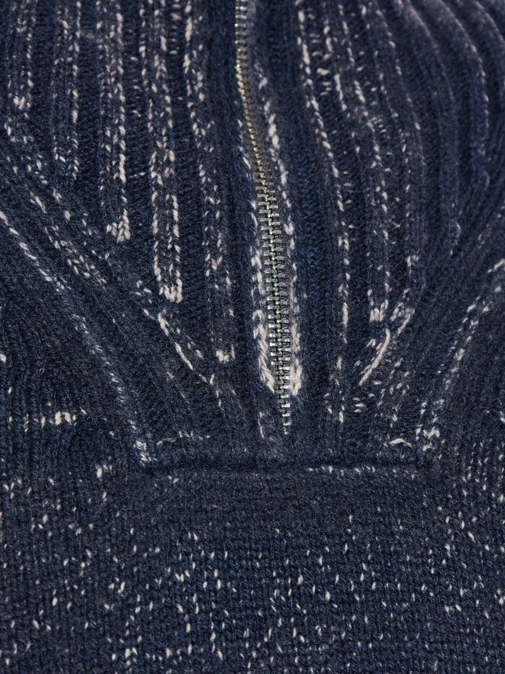 Diesel K-Maxime trui met rits Blauw