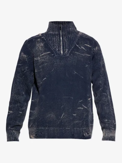 Diesel K-Maxime zip-up sweater