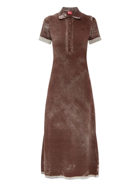 Diesel robe mi-longue M-Lourens à col polo