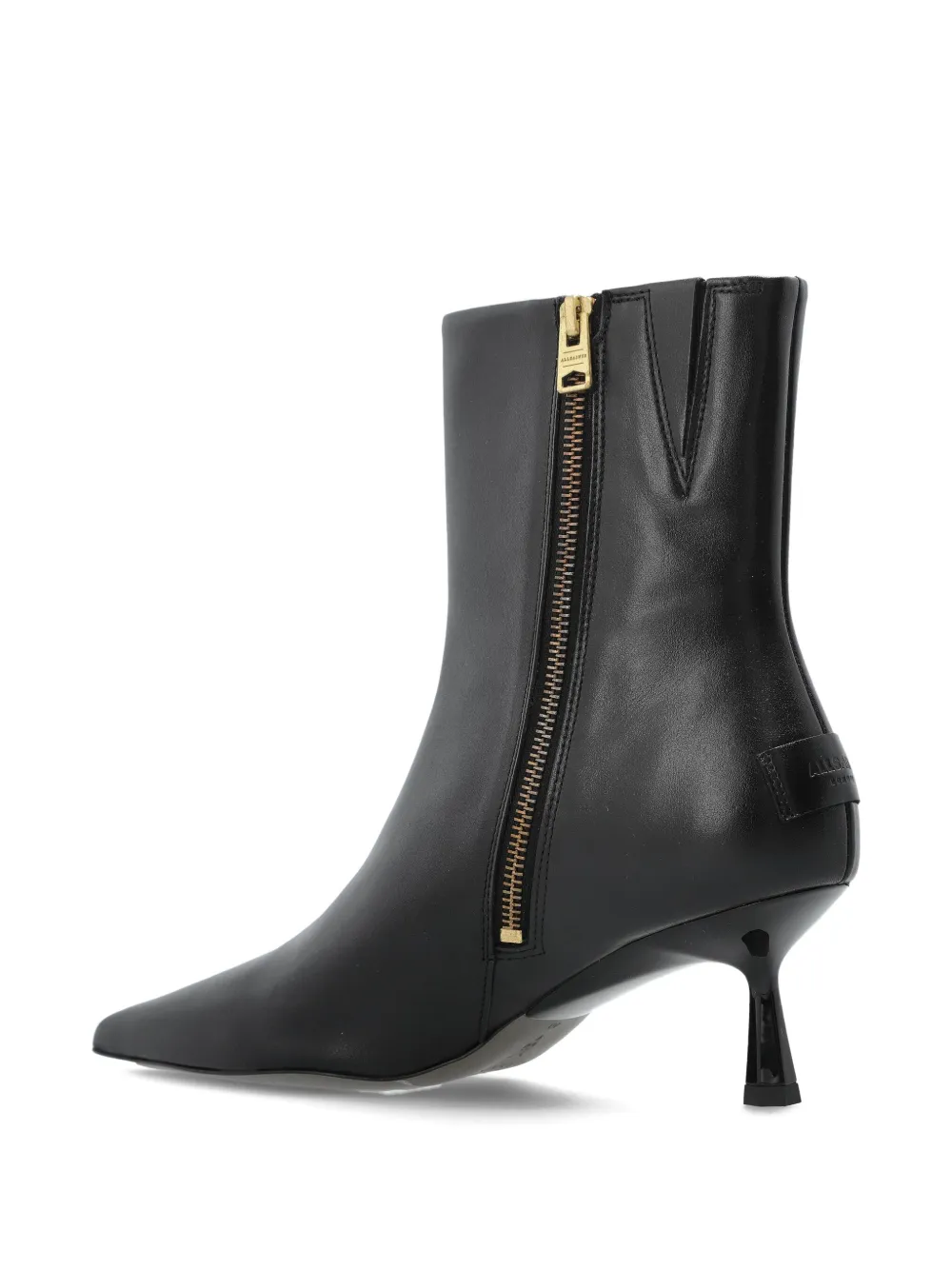 AllSaints Vivian enkellaarzen Zwart