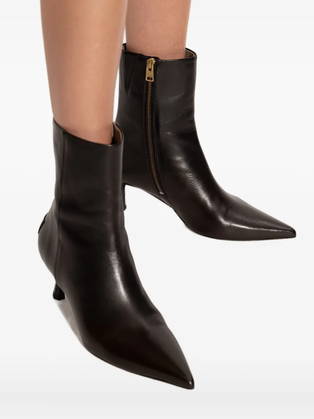 AllSaints Vivian enkellaarzen Zwart