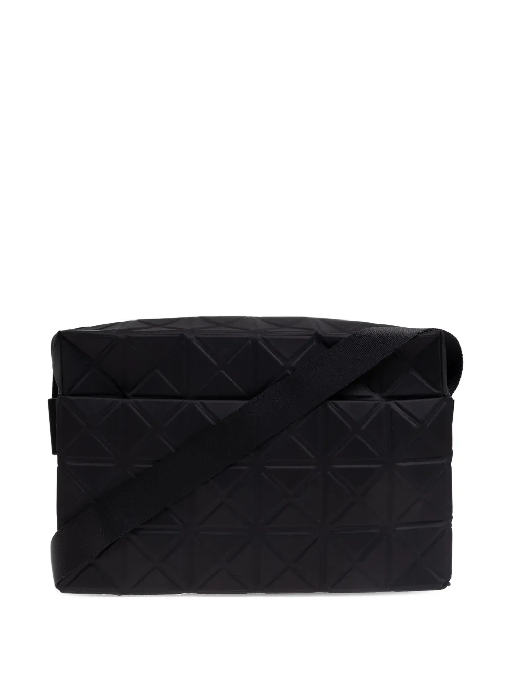 Bao Bao Issey Miyake Geometric-pattern Shoulder Bag In Black
