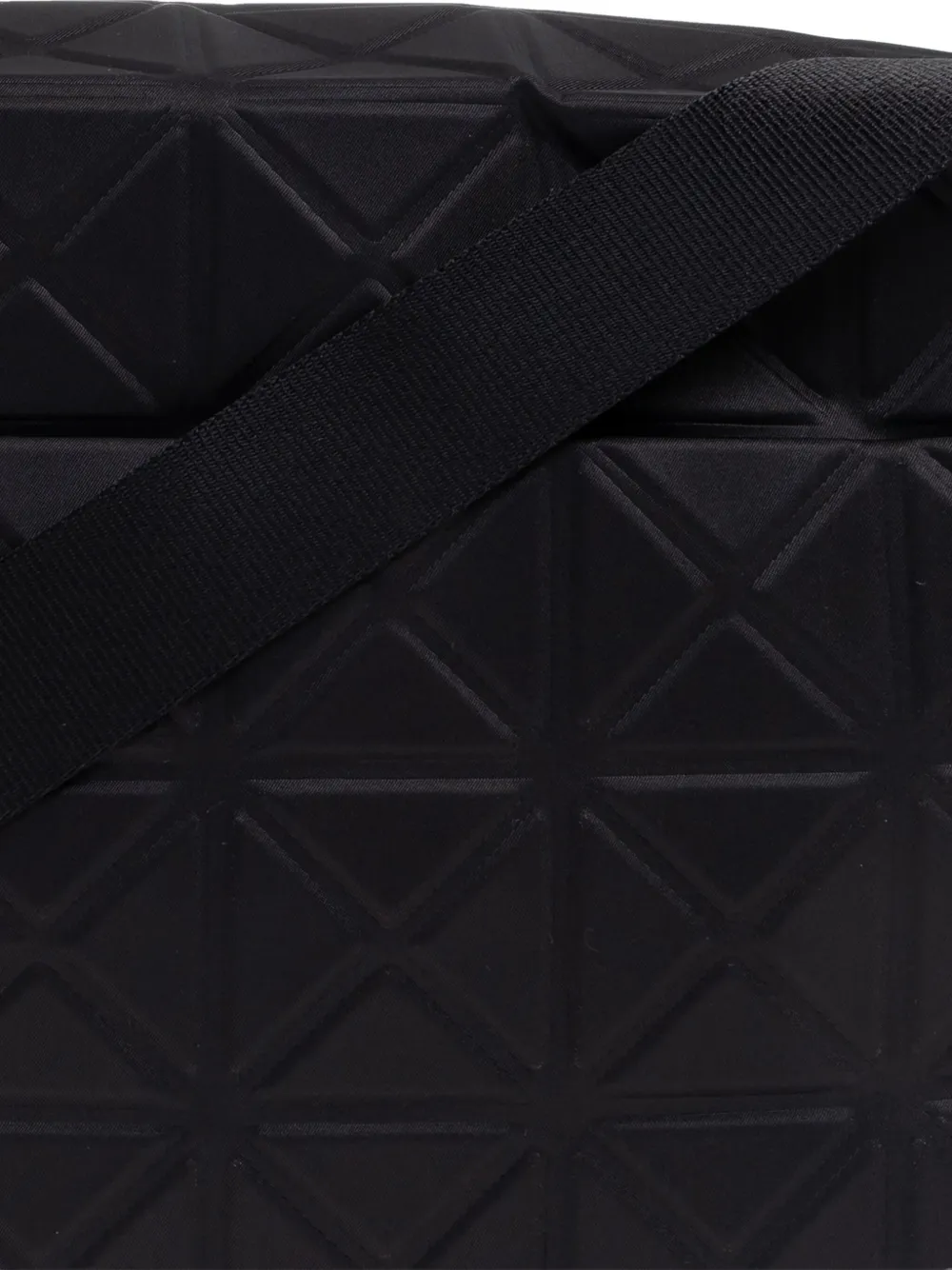 Bao Bao Issey Miyake Geometric-pattern Shoulder Bag In Black