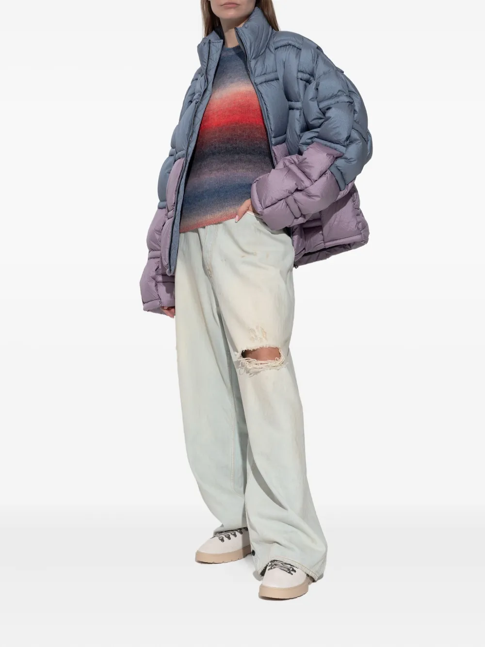 RAXXY two-toned puffer jacket | Down Jackets | Image 2