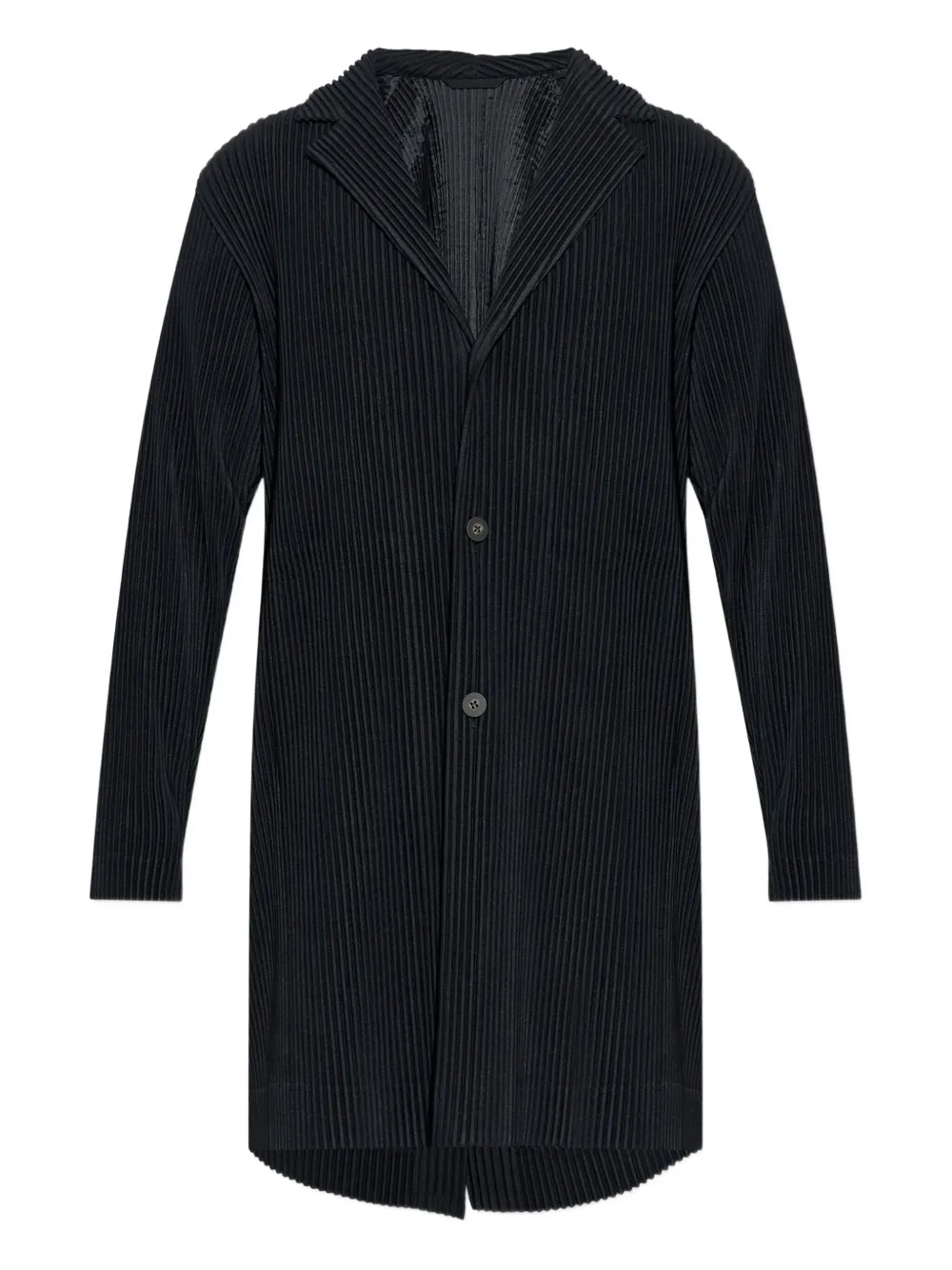 Homme Plissé Issey Miyake abrigo con botones | negro | Image 1
