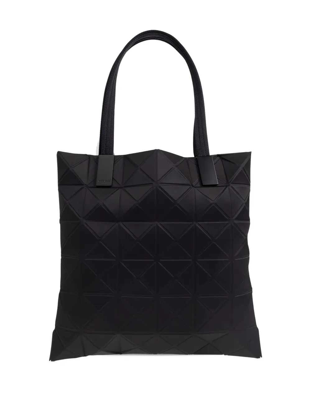 Bao Bao Issey Miyake Track Geometric-pattern Tote Bag In Black