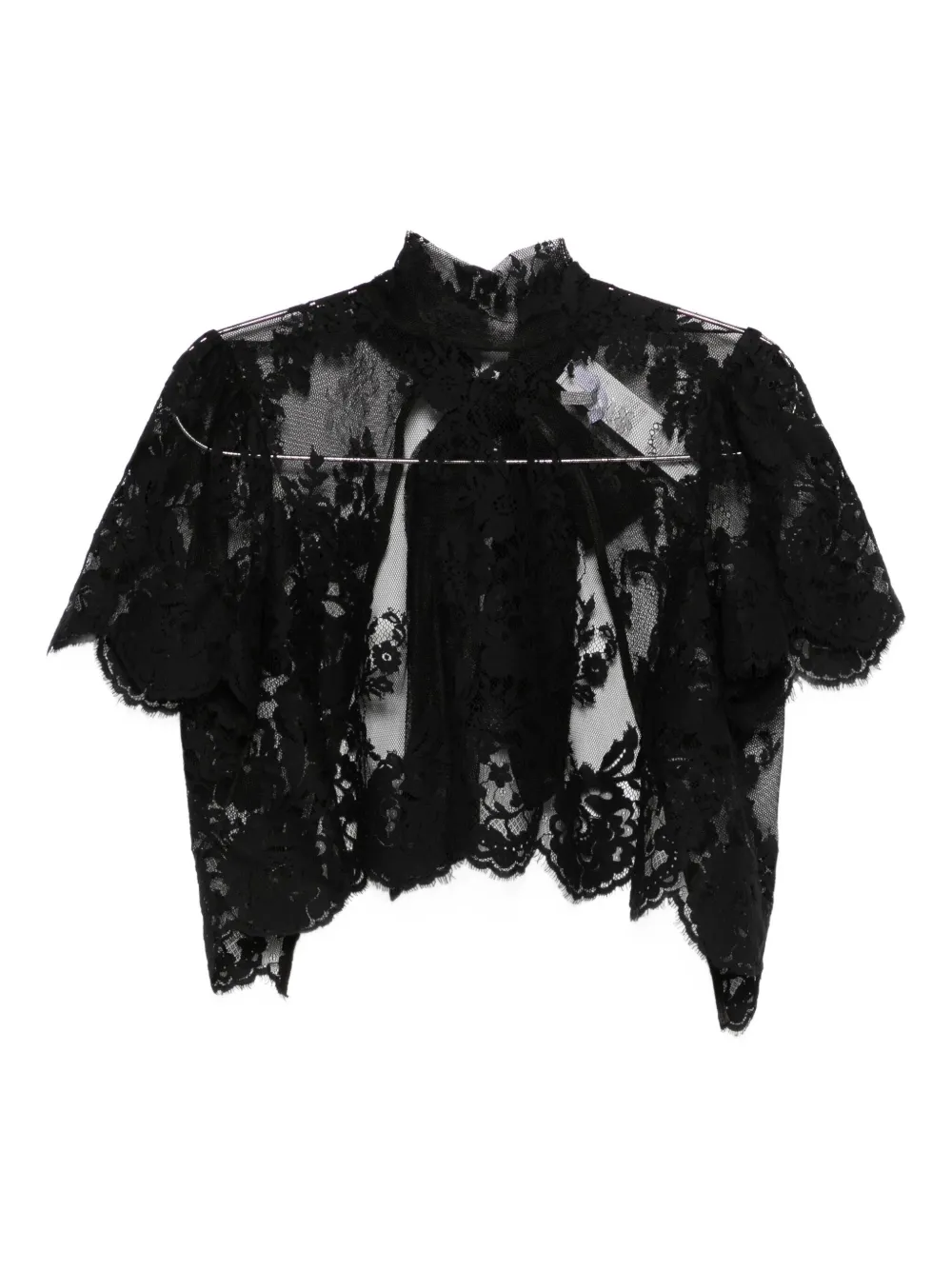 Imperial Lace Top In Black