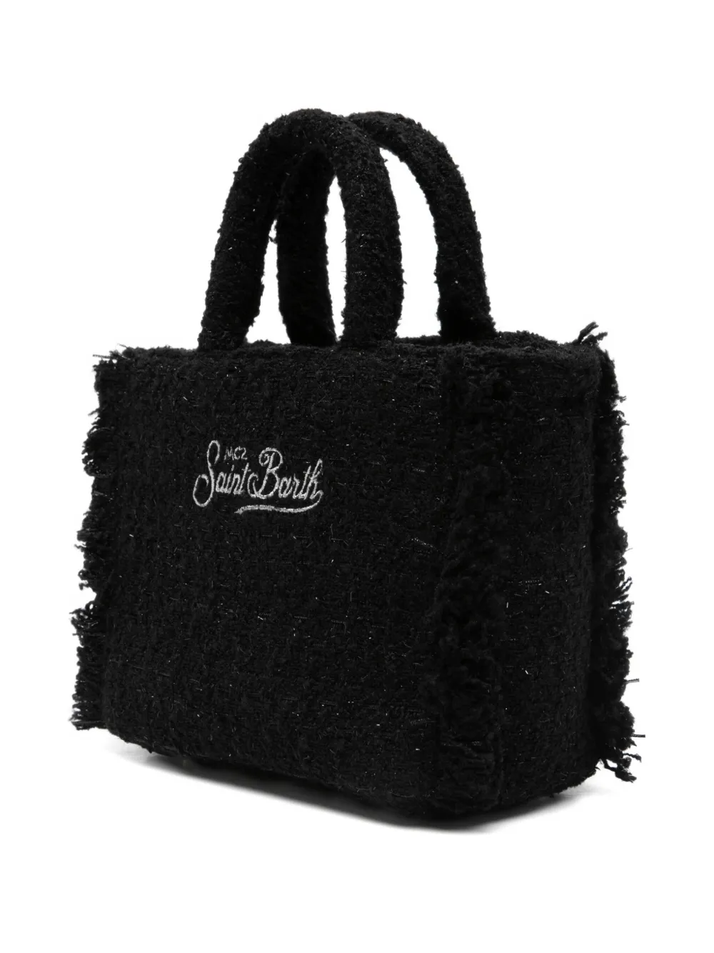 MC2 Saint Barth embroidered tote bag - Zwart