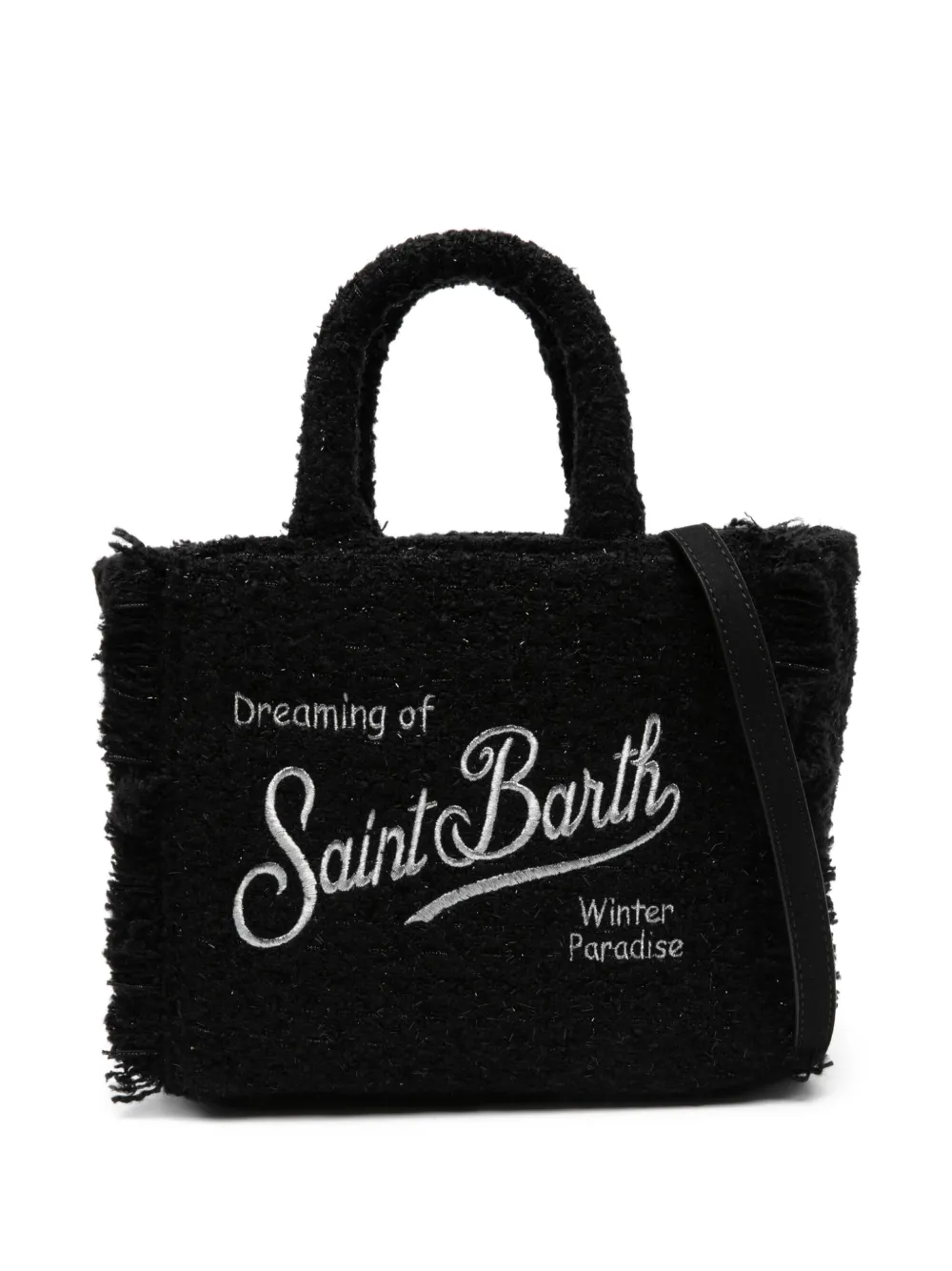 MC2 Saint Barth embroidered tote bag | Black | Image 1