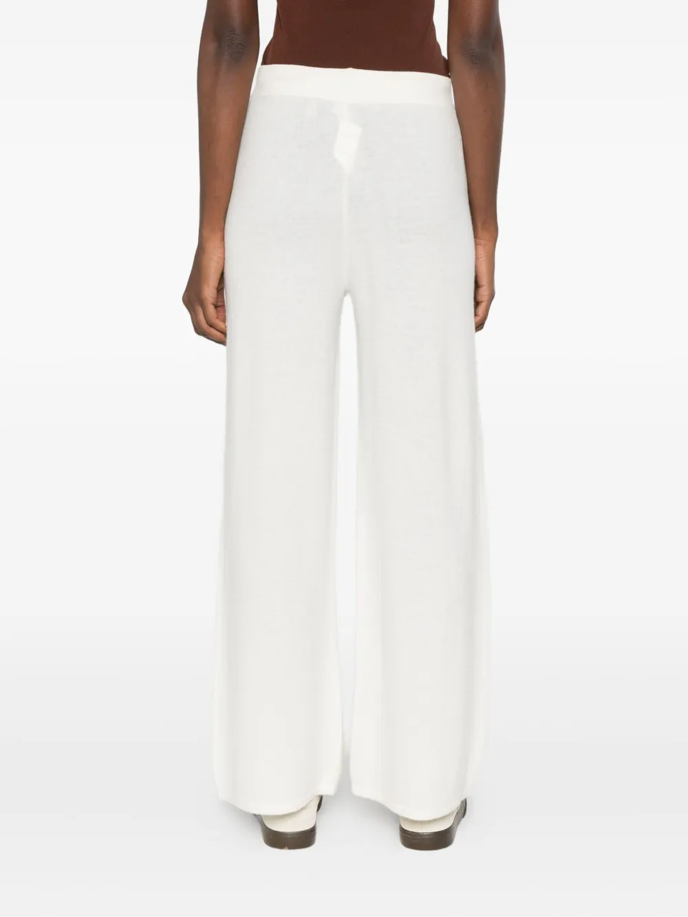 DIXIE Gebreide broek Wit