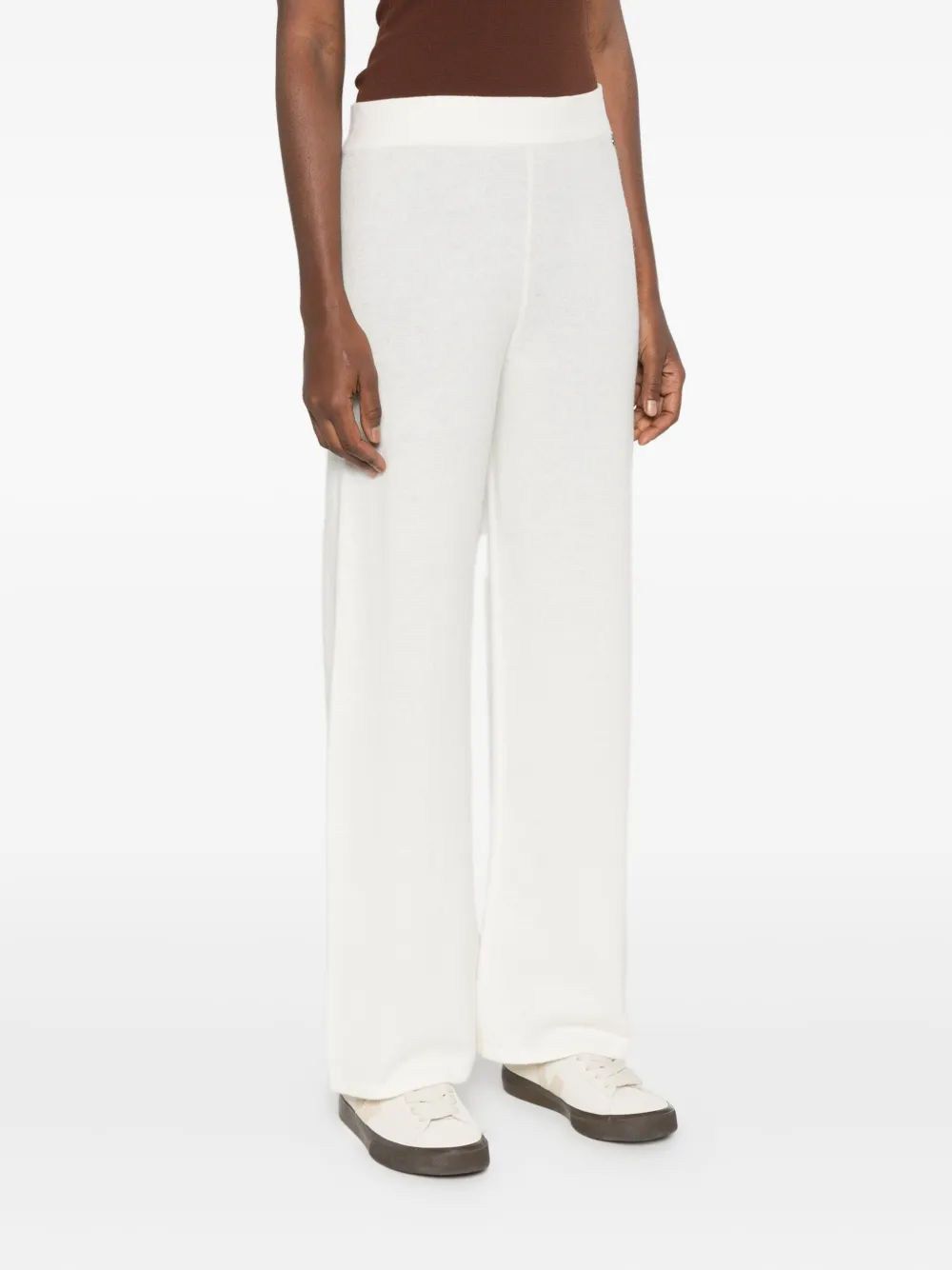 DIXIE Gebreide broek Wit