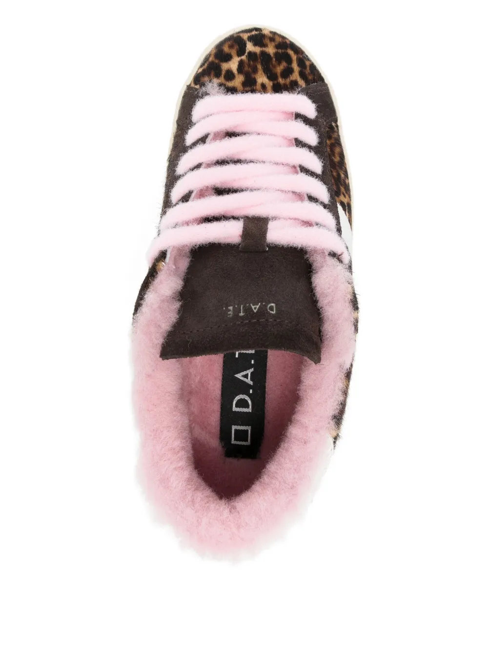 Date Hill Low Leopard Stripe Sneakers In Multi