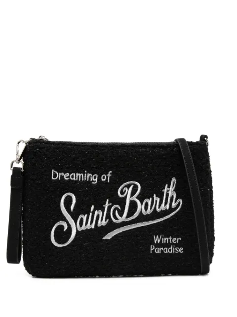 MC2 Saint Barth embroidered clutch bag