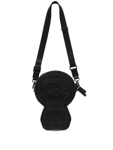 A BATHING APE® zip-fastening messenger bag