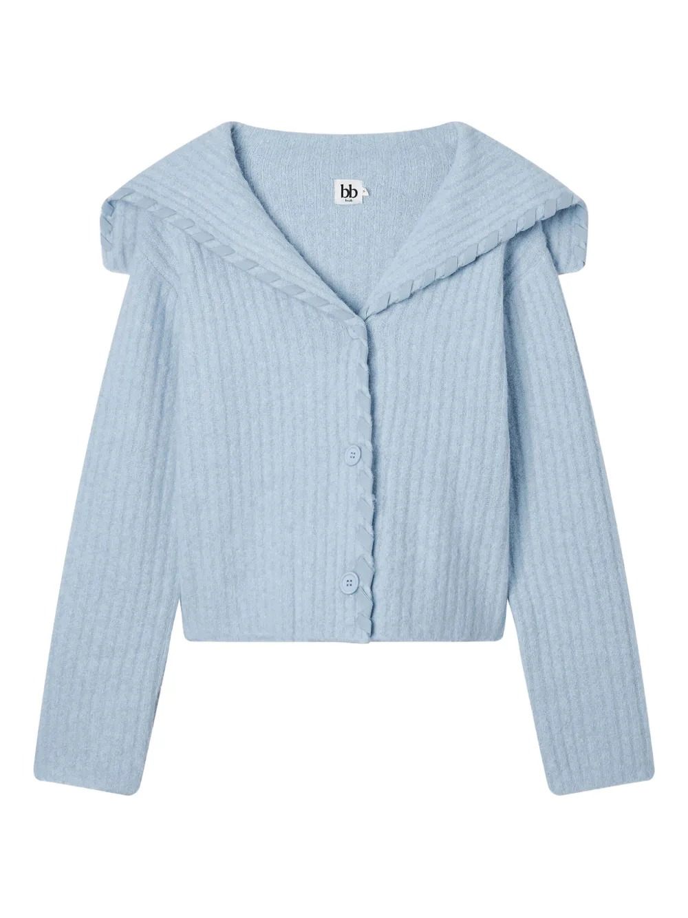 b+ab cárdigan con botones | azul | Image 1