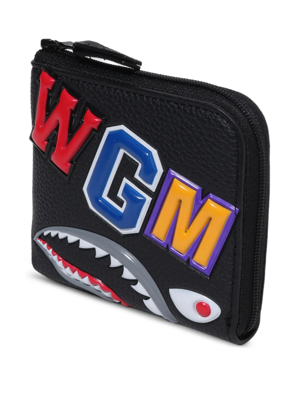 A Bathing Ape Zip Wallet In Brown