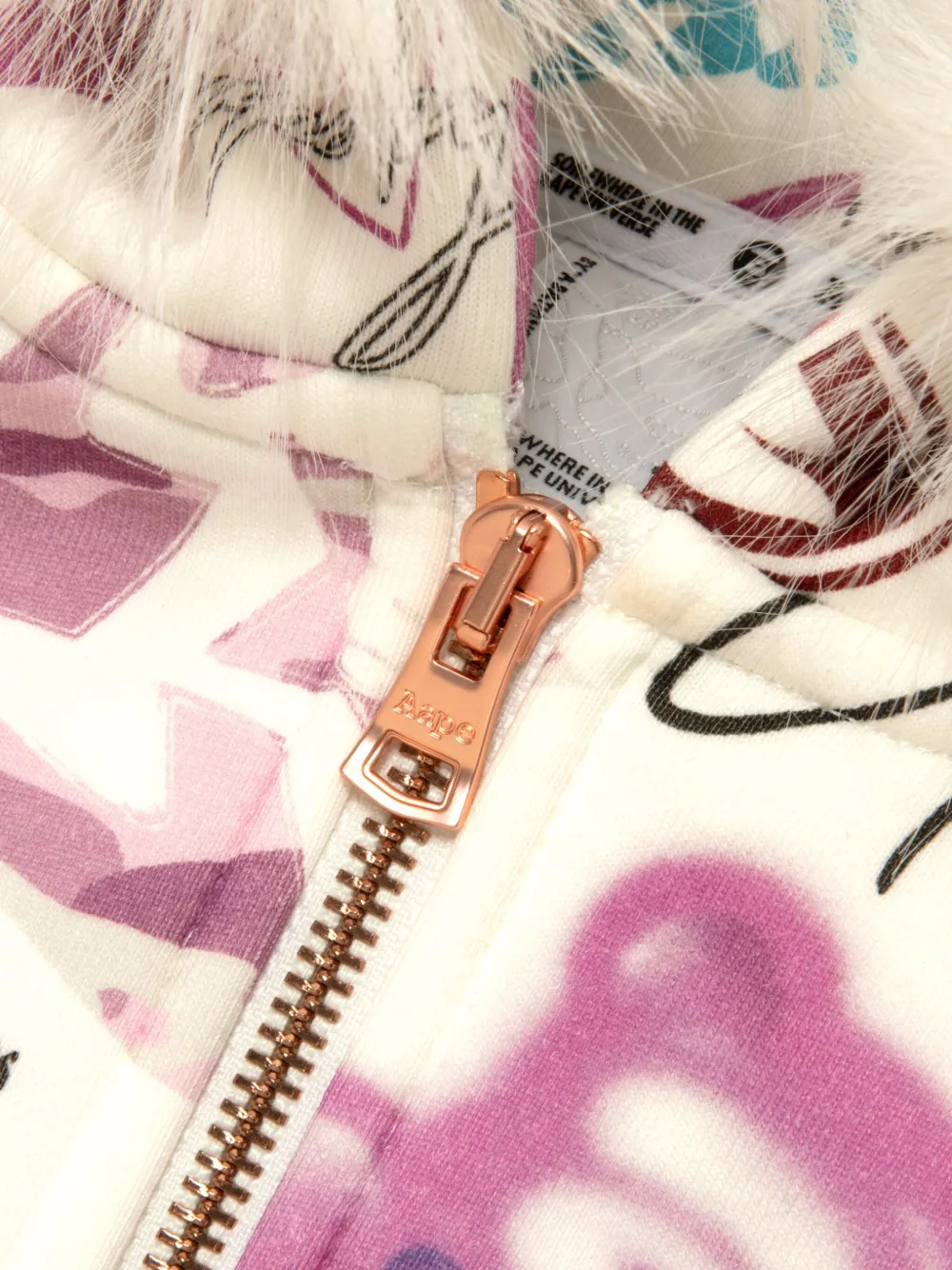 Aape By A Bathing Ape Graphic Hoodie In Multi