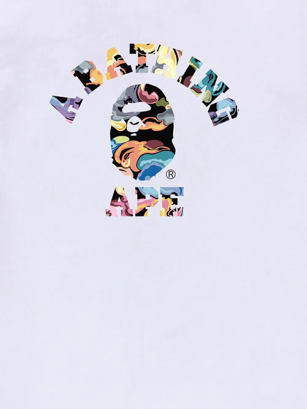 A BATHING APE® playera con logo gráfico | Playeras | Image 2