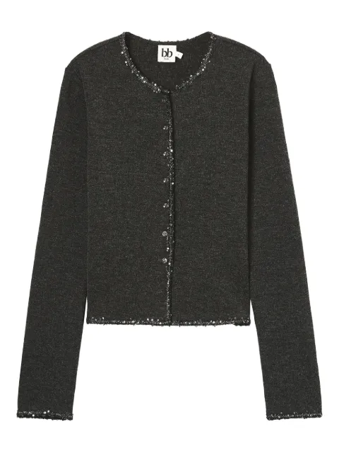 b+ab button-embellished cardigan