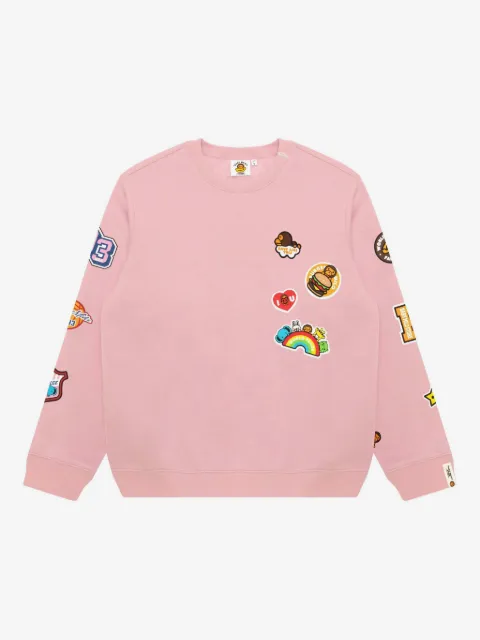 A BATHING APE® appliqué sweater