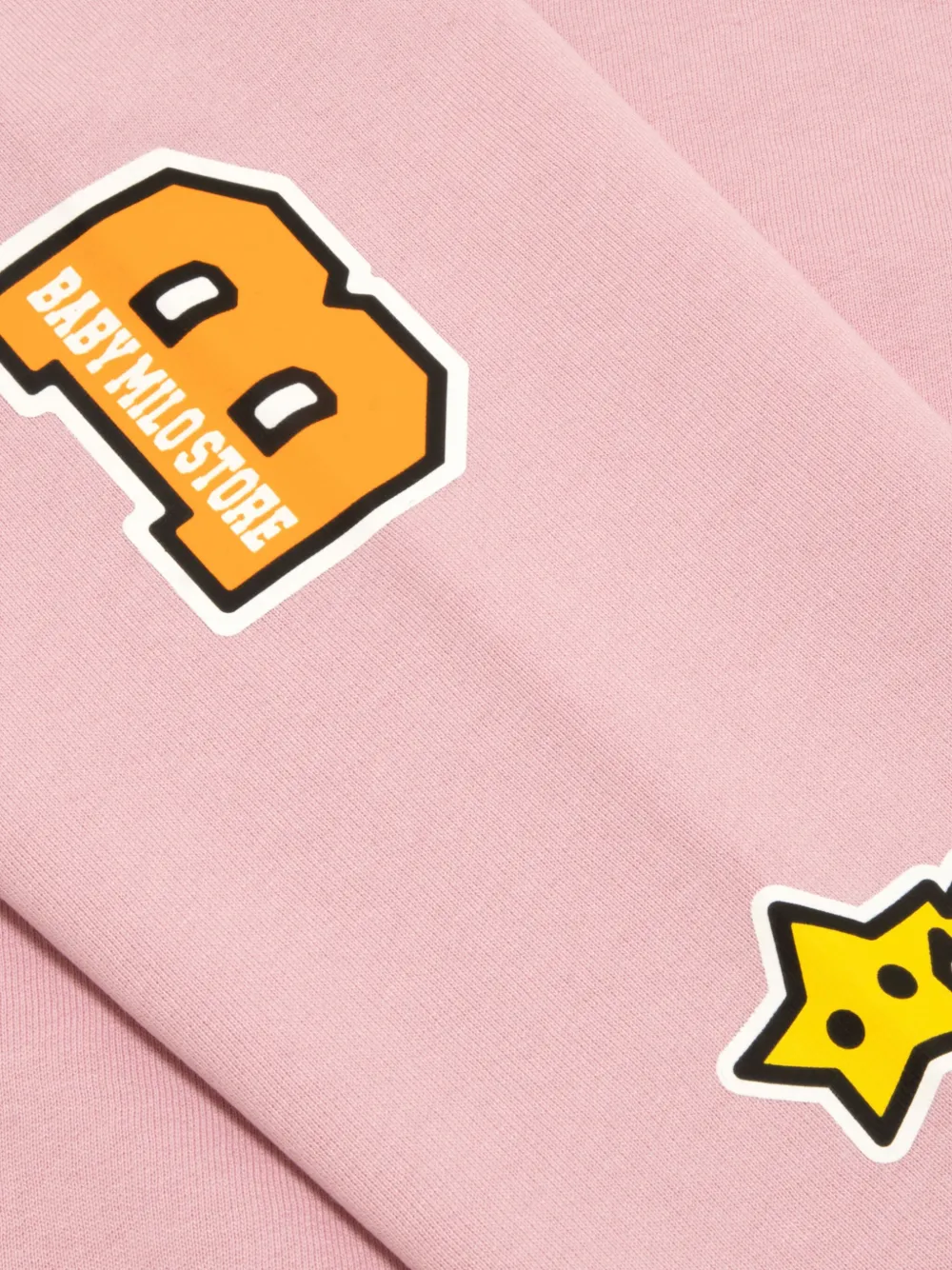 *BABY MILO STORE BY *A BATHING APE Trui met applicatie Roze