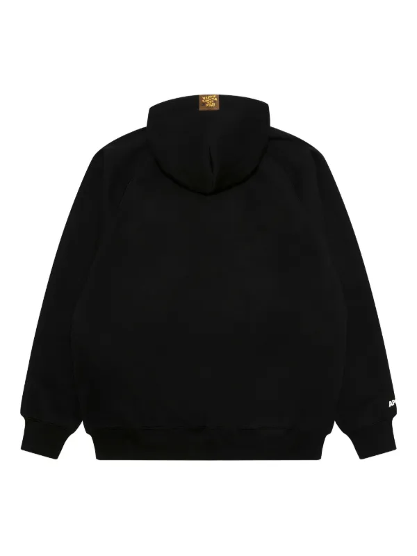 AAPE BY *A BATHING APE® ジップアップ パーカー | ブラック | FARFETCH JP