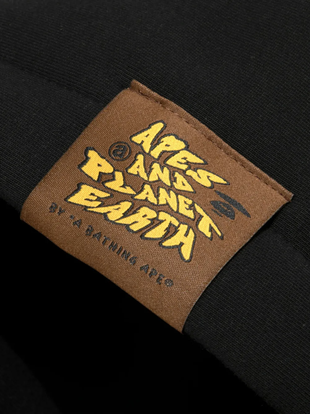 Aape By A Bathing Ape Hooded Zip Hoodie In Black