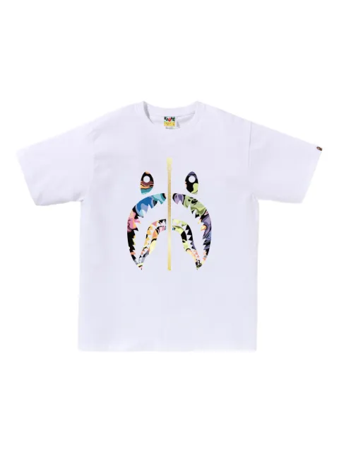 A BATHING APE® shark-graphic T-shirt