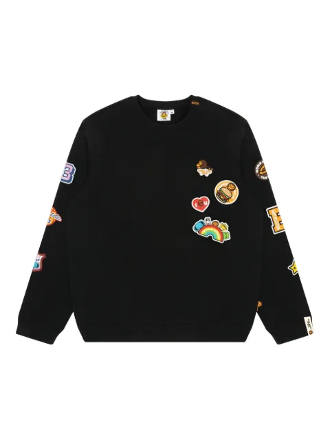 *BABY MILO® STORE BY *A BATHING APE® appliqué sweater