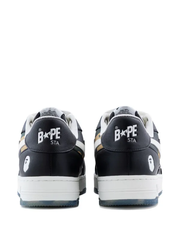 A BATHING APE® BAPE STA カモフラージュ スニーカー | ブラック