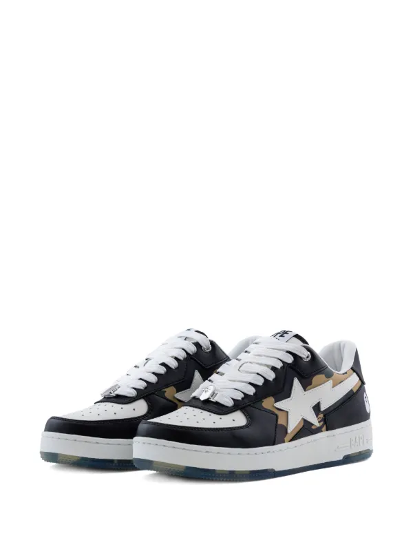 A BATHING APE® BAPE STA カモフラージュ スニーカー | ブラック