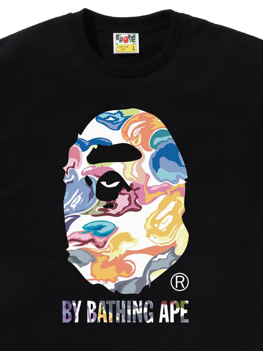 A BATHING APE® playera con motivo gráfico | Playeras | Image 2