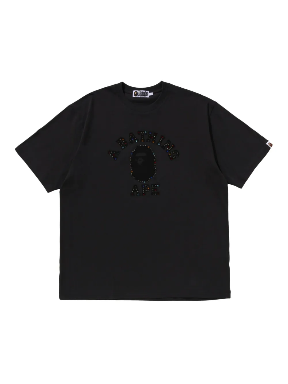 A BATHING APE® playera con detalles | negro | Image 1